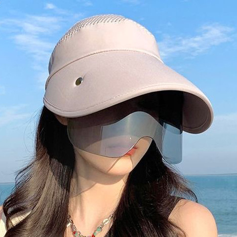 Universal For Summer Lengthened Large Brim With Sun Protection Lens