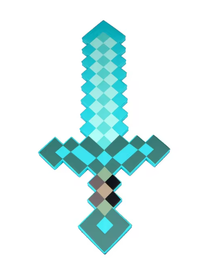 foam toy Sword Minecraft, children's size