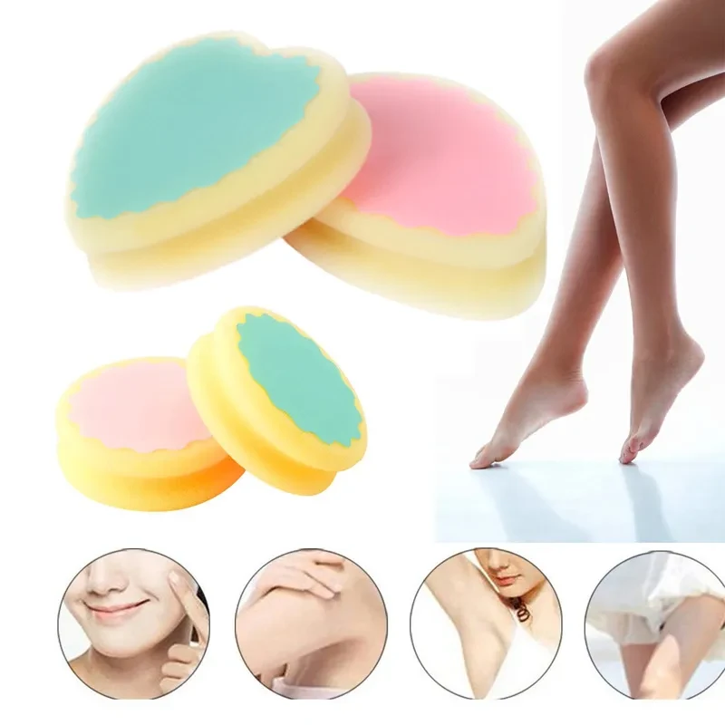 3pcs Painless Hair Removal Depilation Soft Sponge Pad