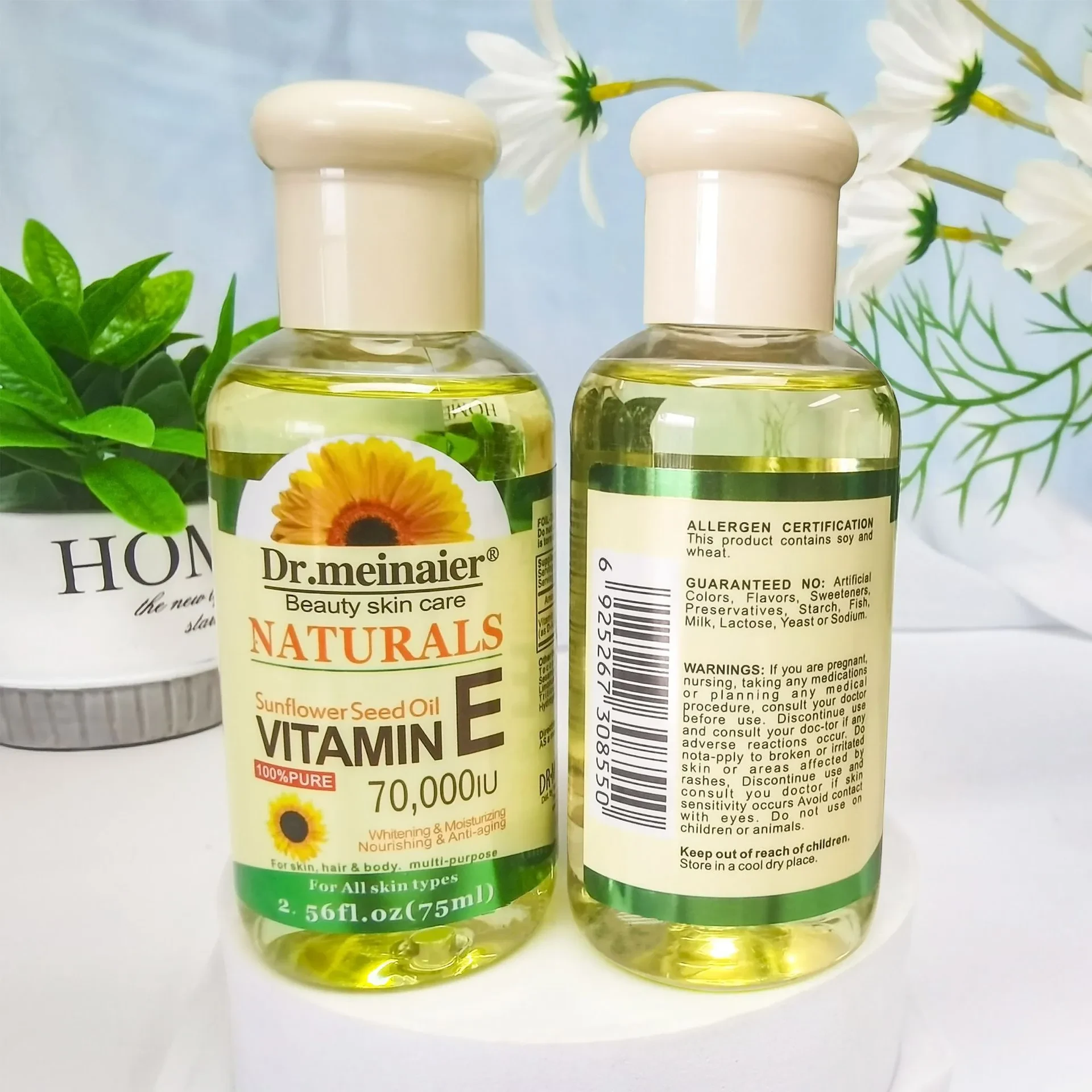 Vitamin E Synthesis Oil Facial Body Hair