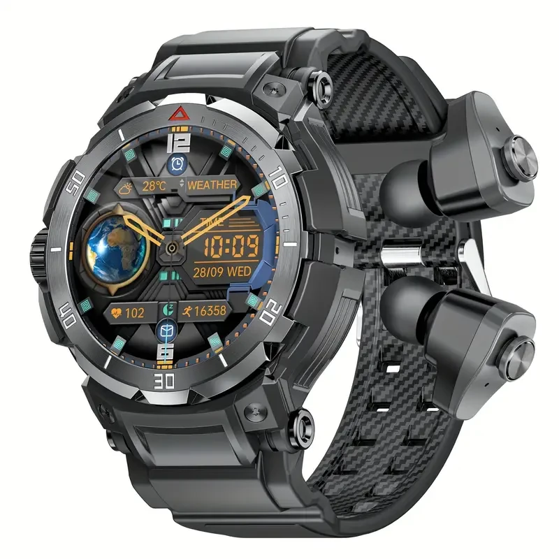 Smartwatch with TWS Earbuds