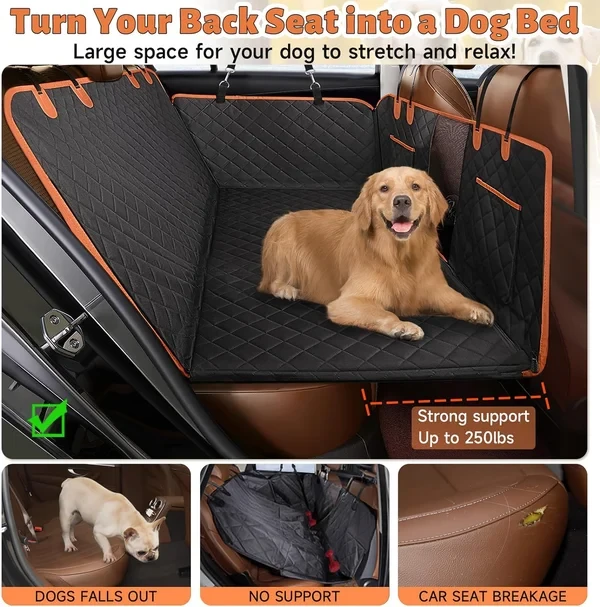 RuffRover 2.0 - Hard Bottom Dog Car Seat Protector