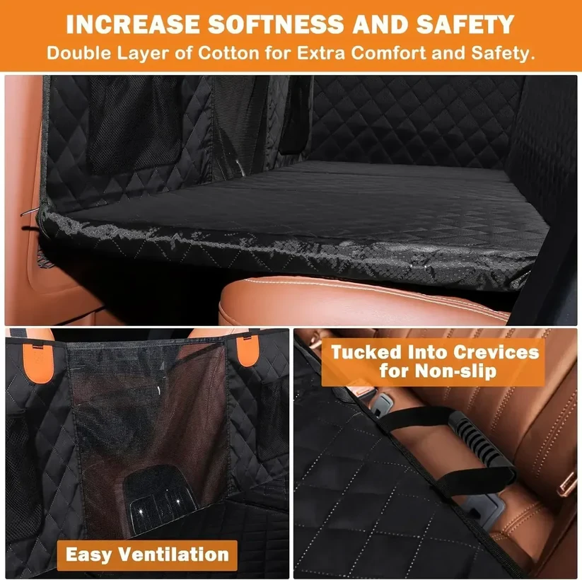 RuffRover 2.0 - Hard Bottom Dog Car Seat Protector