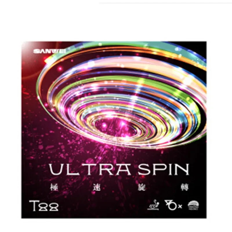 3D Ping Pong Ball Rubber Skin Speed Rotating Adhesive Reverse Glue Training Set For Children Beginners