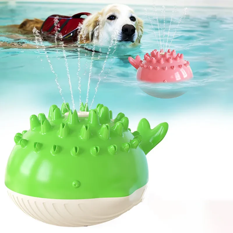Bathing Water Spray Dog Toy