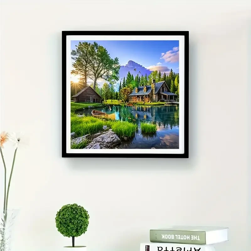 5D DIY Diamond Painting Kit Landscape Theme