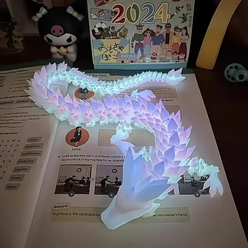 Luminous Dragon Statue.