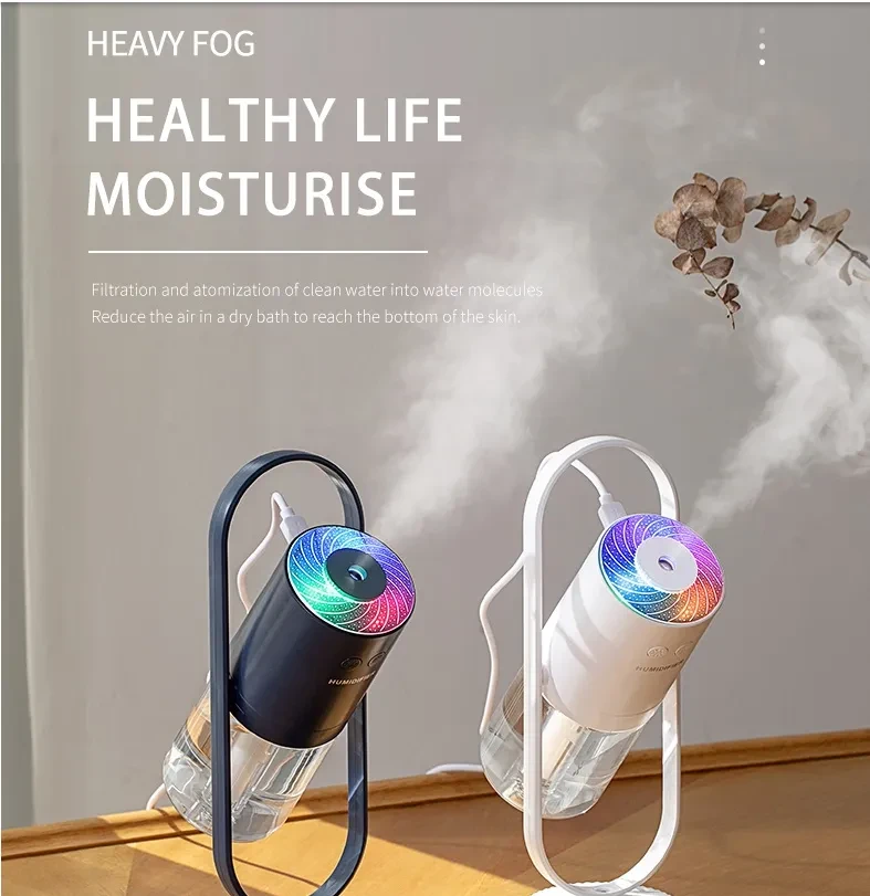 Magic Shadow USB Air Humidifier For Home With Projection Night Lights Ultrasonic Car Mist Maker Mini Office Air Purifier42