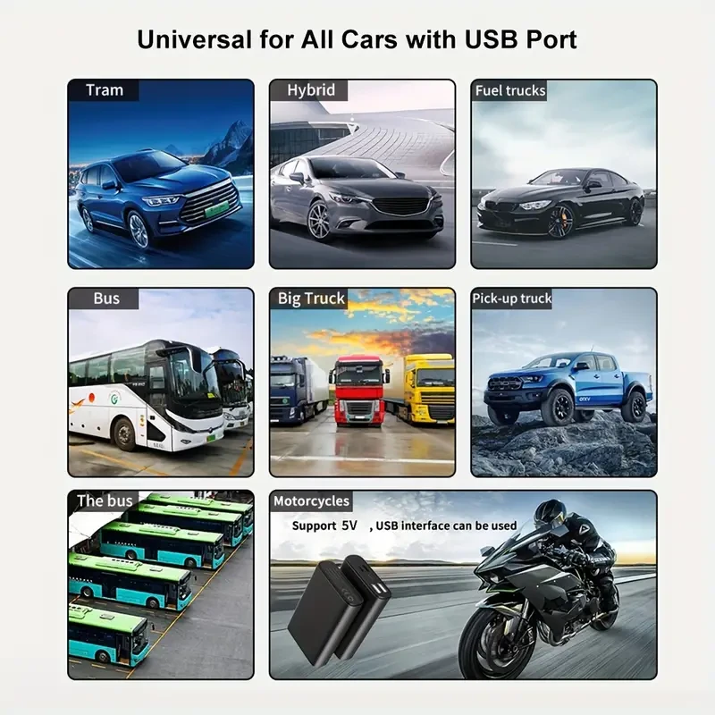 KWHUD Universal Car HUD Speedometer with Compass