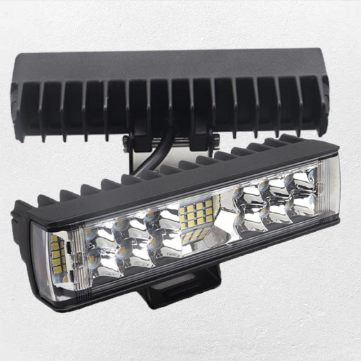 LED Strip Work Light In A Straight Line Shape