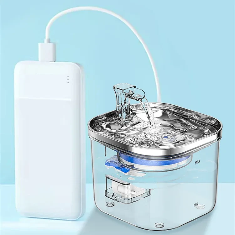 Pet Stainless Steel Automatic Circulation Water Dispenser