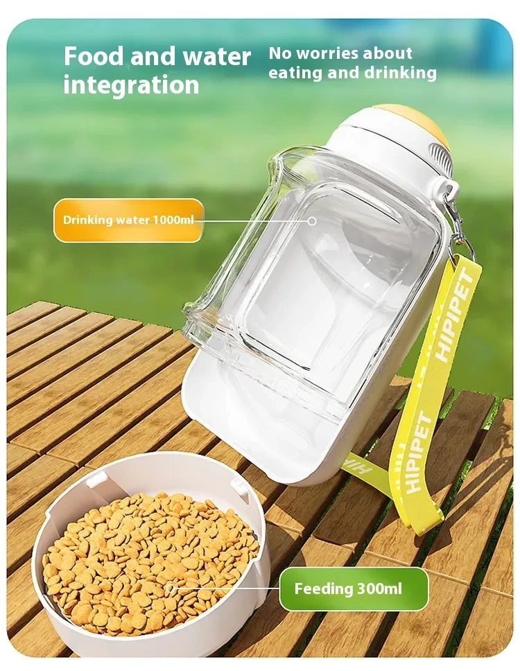 Dog Large Capacity Pets Out Drinking