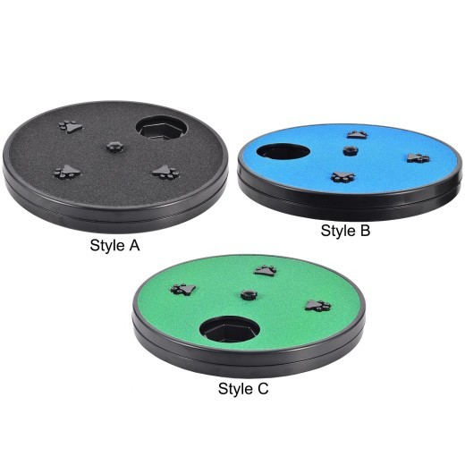 Pet Supplies Dog Nail Scraper Slow Food Toys Rotatable Sandpaper Repair Nail File Board With Suction Cup Dog Scratching Board