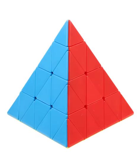 YiSheng 4x4 Pyramid Magic Cube 4x4 Magico Cubo Puzzle Educational Puzzle Toys For Children Kids Gift Toy