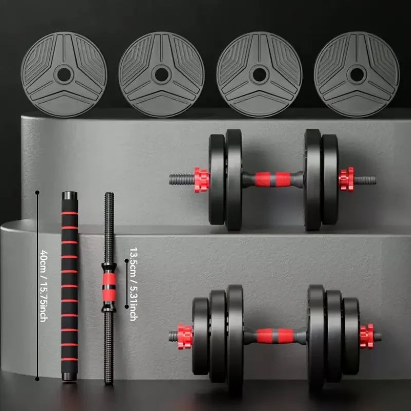 4-in-1 Adjustable Dumbbell Set (19.96KG) Full Body Workout