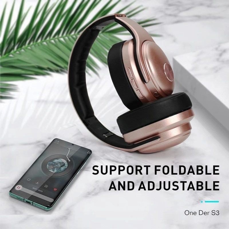 Headphone, Oneder S3 2 in 1 wireless headphone and loudspeaker