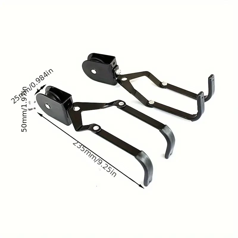 Overhead Storage System For Bikes & Snowboards, Bike Lift Bicycle Hoists, Ceiling Mount Lift Hoist Storage Rack For Garage Indoor, Convenient Bicycle Or Ladder Storage Hangers