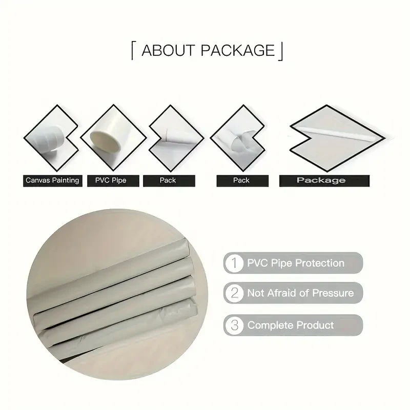 Stunning Large Canvas Art Poster - Snowy Mountains, Lakes & Forest Animals