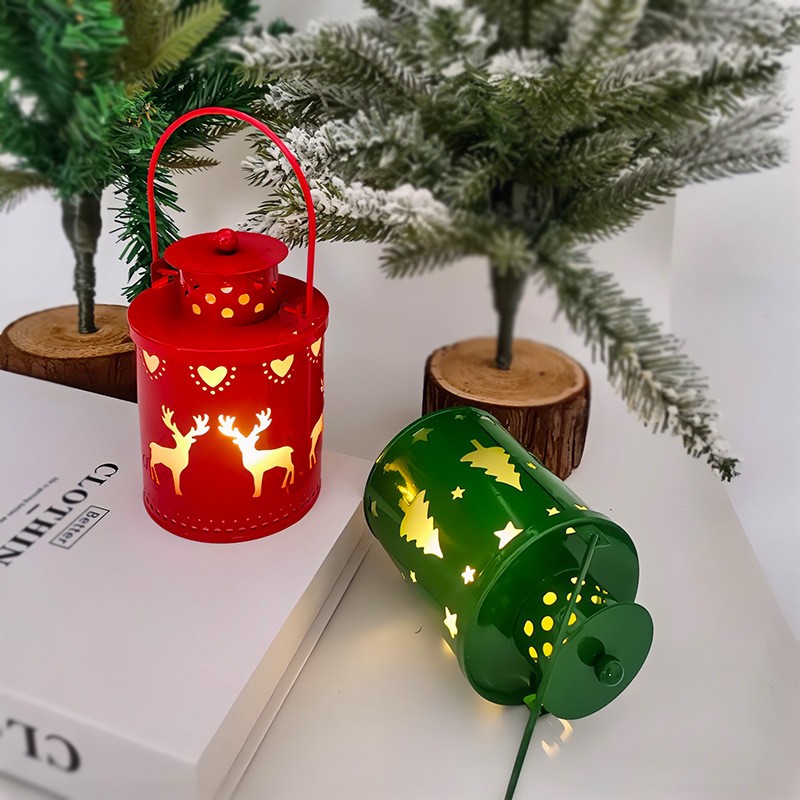 hristmas LED Candle Lanterns  Nordic Style Decorative Electronic Candles for Holiday Decor