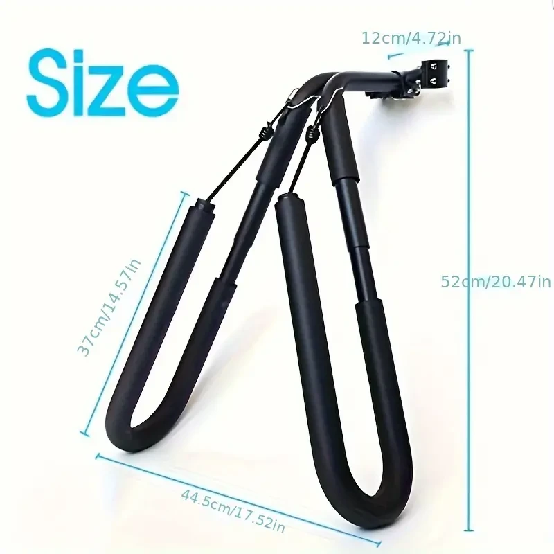 Surfboard Bicycles Carrier Rack Bike Skimboard Side Kiteboard Holder Surfboard Holder