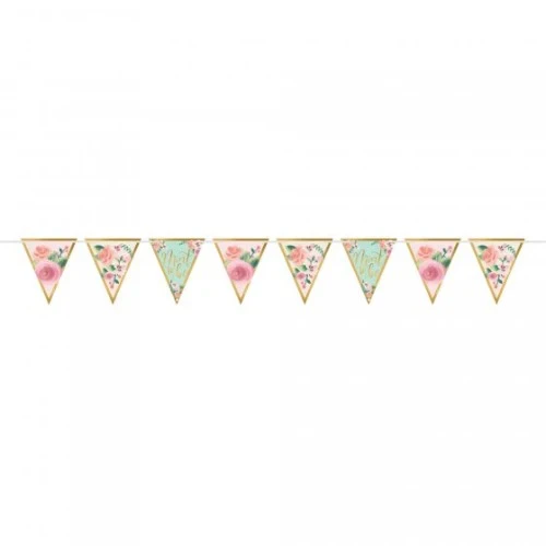 Mint To Be Pennant Banner