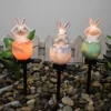 Easter Easter Broken Shell Rabbit Lawn LightBroken Shell Rabbit Lawn Light
