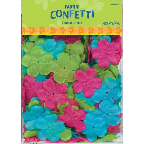 4.5cm Hibiscus Flower Confetti - Fabric (300 units) - Pack of 300