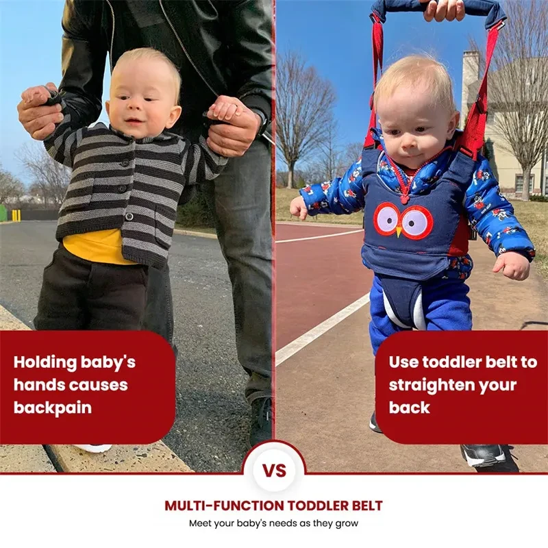 Baby Walking Harness Belt Baby Walker Stuff Walking Bag Safety Helper Child Leash Baby Toddler Belt Walking Assistant
