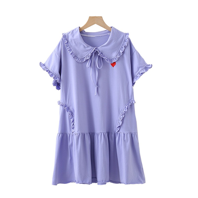 Enchanting Big Kids Summer Girl Cotton Skirt Princess Dress