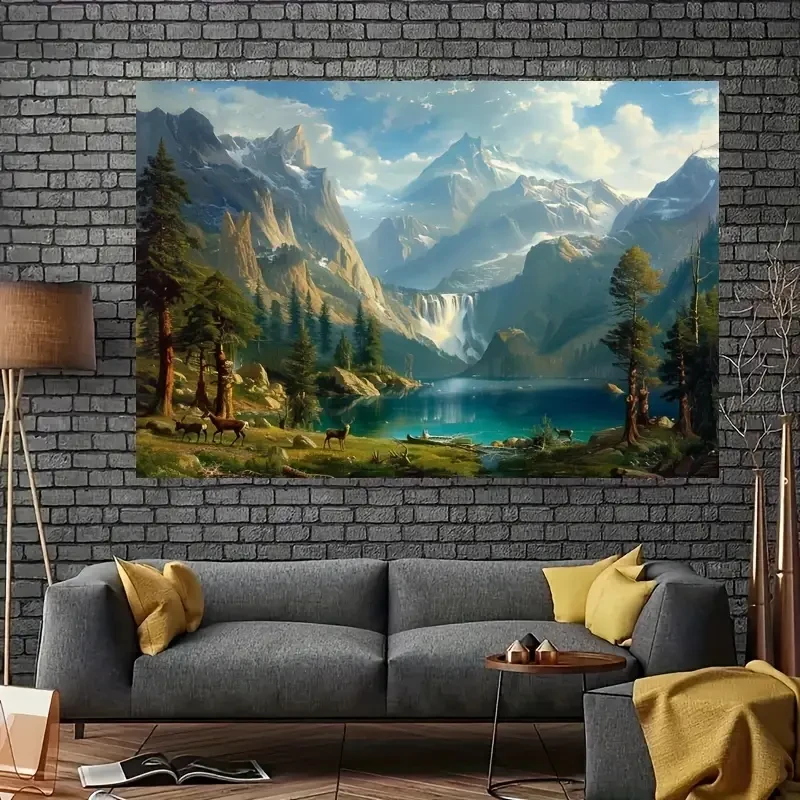 Sierra Nevada In California By Photography Background Banner Decor, Photography