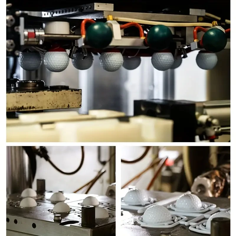 5pcs White Three-Layer Golf Balls 44g, Hardness 80, Game-Ready Golf Accessories