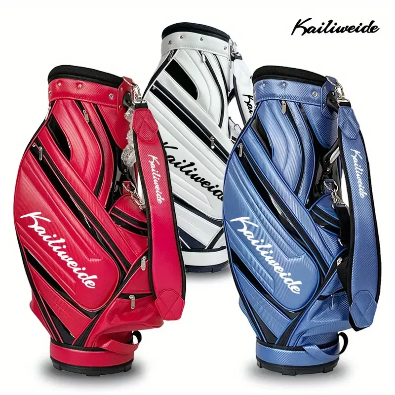 Premium Water-Resistant Golf Club Carrier Bag  Lightweight with 5-Way Divider & Dual Strap System