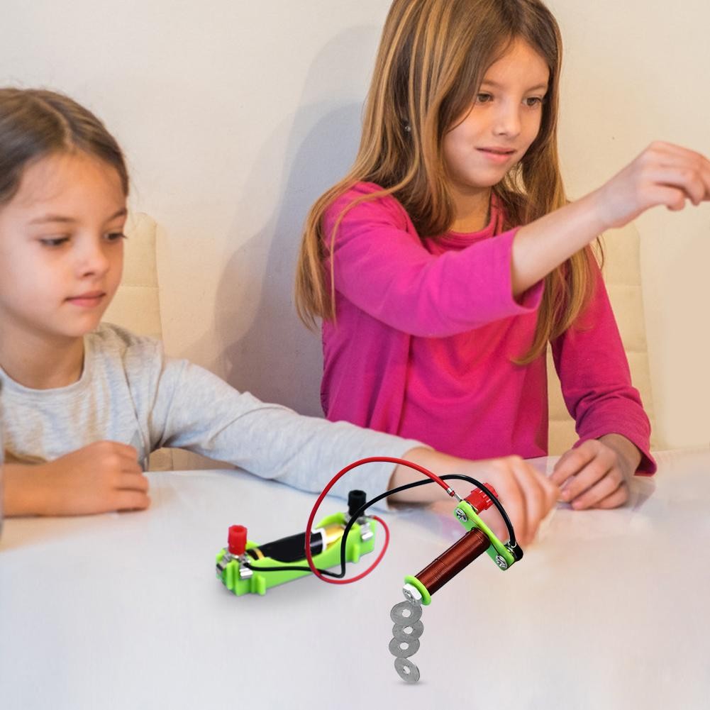 Creative DIY Physics Model Kit Electromagnetic Materials Plastic Science Projects Teaching Equipment