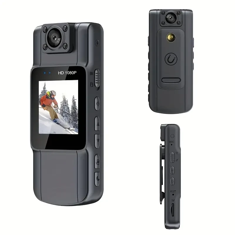 Portable 1080P Small Camera - Night Vision and Long Battery Life