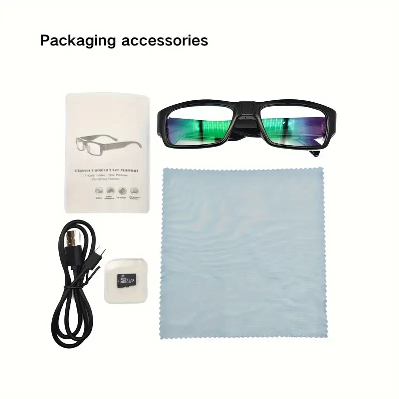 Wearable 1080P HD Camera Glasses - Smart Video Camera