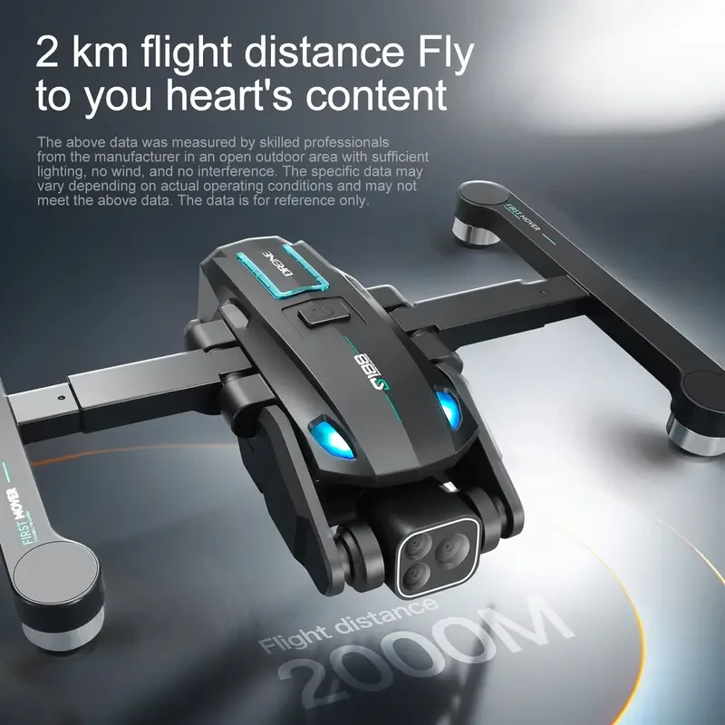 Professional FPV Drone - 2024 Model with 4K Camera, 180 Obstacle Avoidance, Brushless Motor, 5G WiFi Transmission, Smart Return Home, 36Mins Long Flight, 2 Batteries for Adults and Beginners