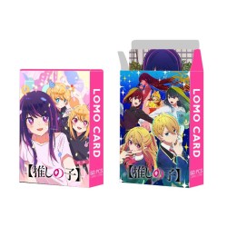 60PCS/Set Anime Oshi No Ko Lomo Cards  HD Printed Photo Cards for Fans