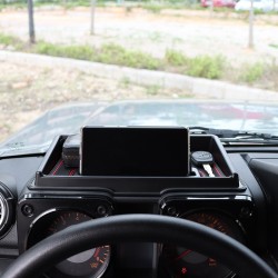 Modification Console Dashboard Tray Mobile Phone Bracket Storage Box