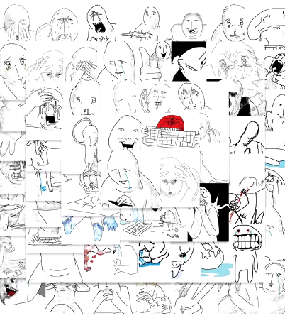 62PCS Emotional breakdown