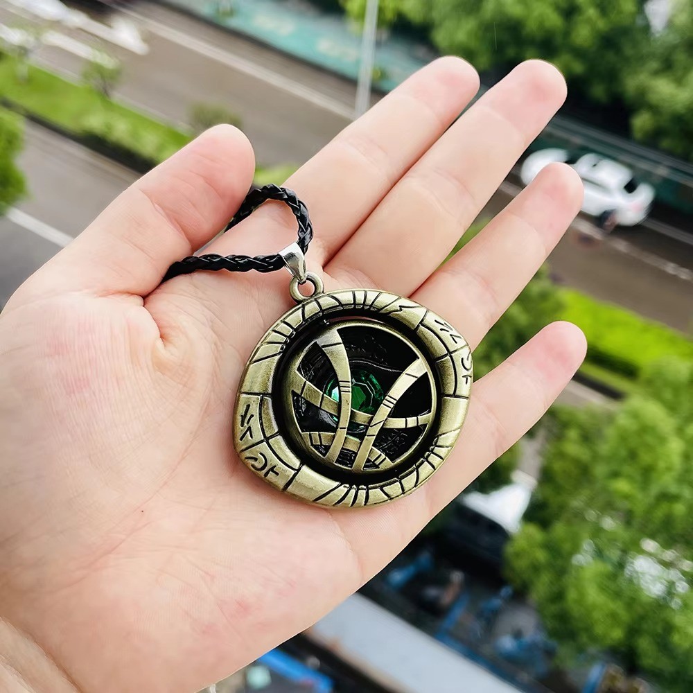 Marvel Avengers Dr. Strange Necklace Doctor Strange Infinity Time Stones