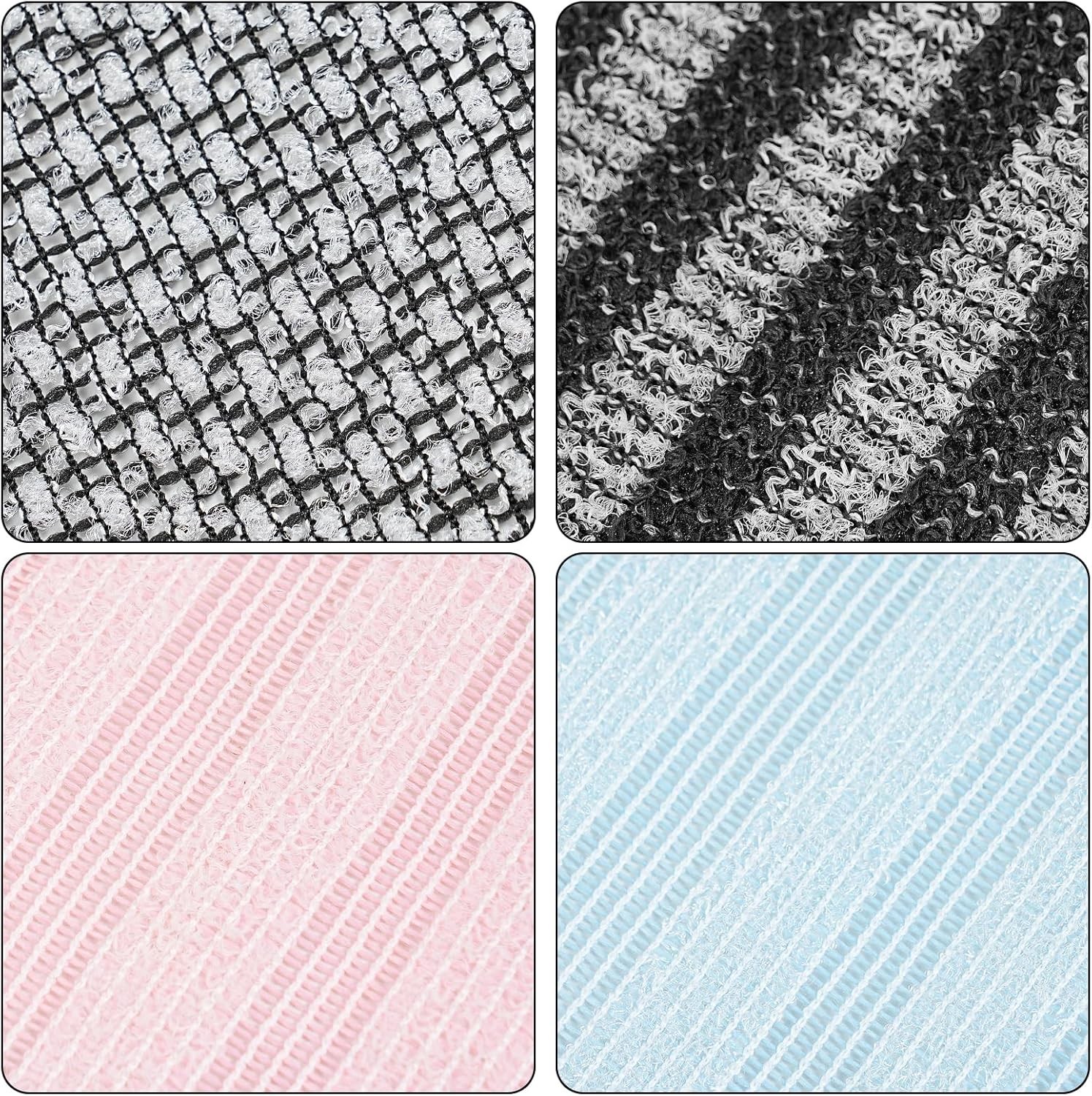 Exfoliating Shower Towel Marigold Yellow