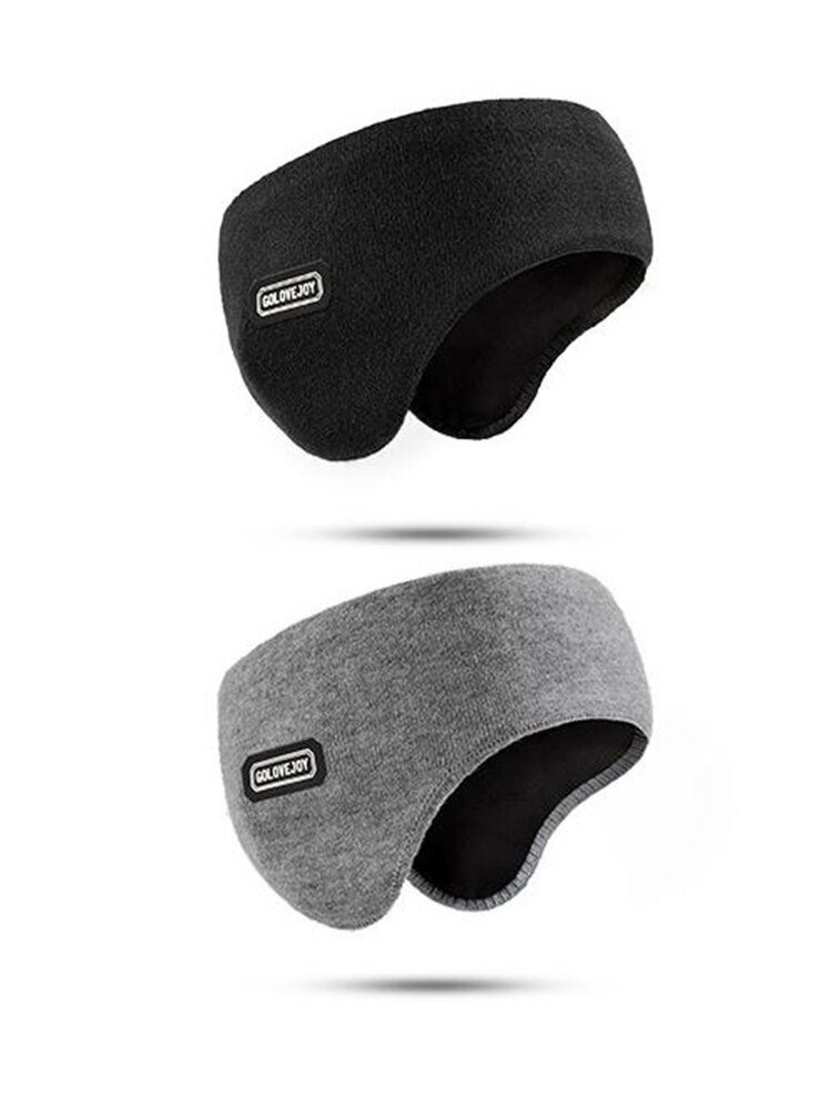 Winter Mens Padded Ear Warmers  Thickened, Windproof, Cold-Resistant Ear Muffs