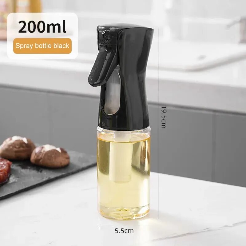 1Pc Oil Spray Bottle  200/300/500ML Kitchen Olive Oil Mist Sprayer