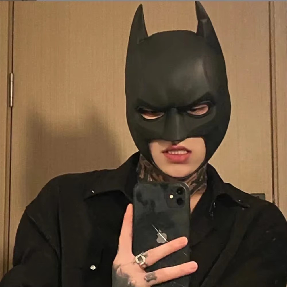 Bat Mask Headgear Cosplay Halloween Superhero Night Dance Party