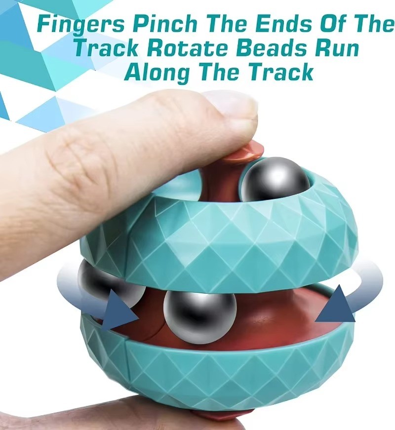 Decompression Toy Children Orbit Ball Cube Anti Stress Sensory Fidget Toys for Kids
