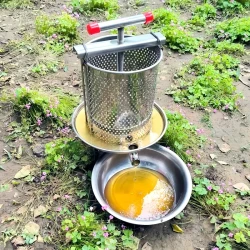 Premium Multi-Functional Stainless Steel Honey Press Tool