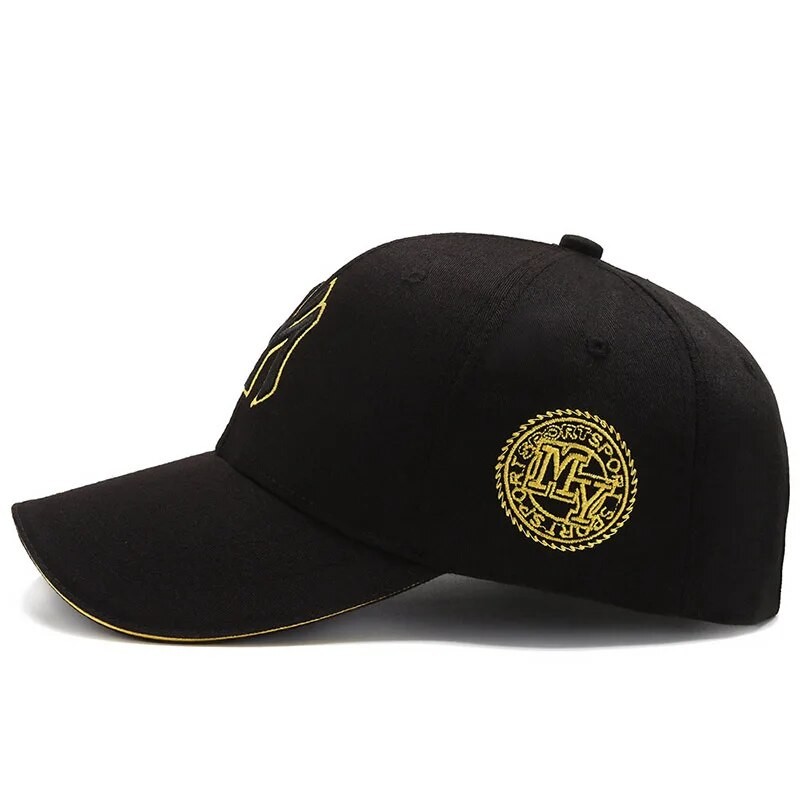 Casual Korean-Style Embroidered Baseball Cap