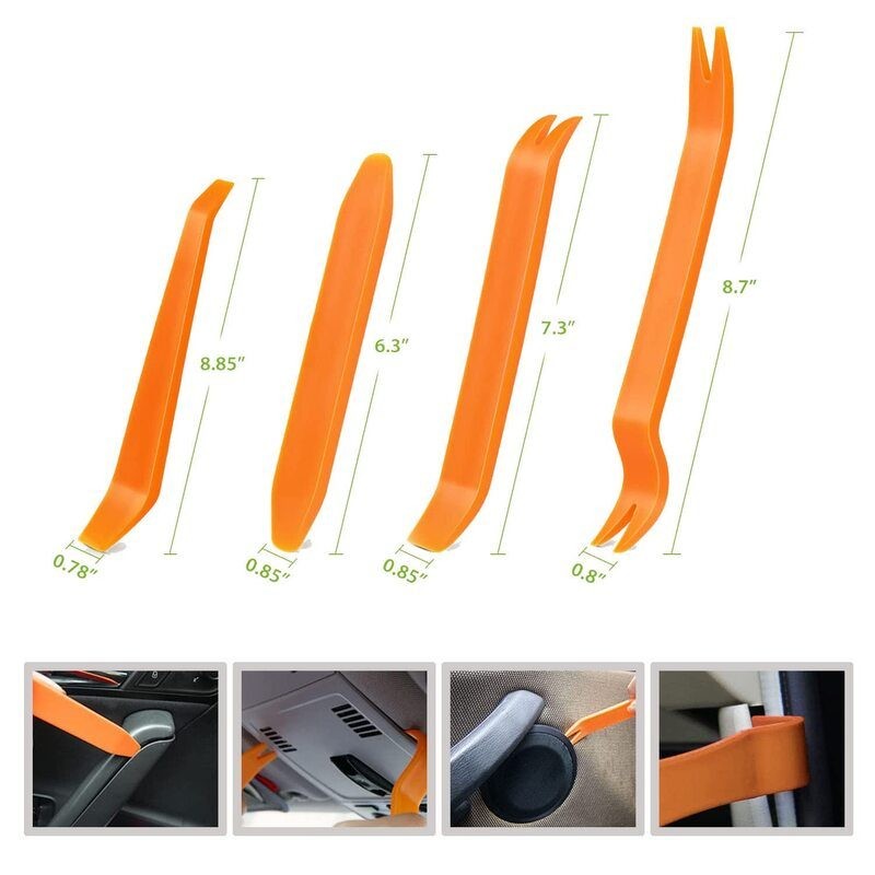 620pcs Car Push Retainer Clips Bumper Rivets Dash Removal Tools Kit