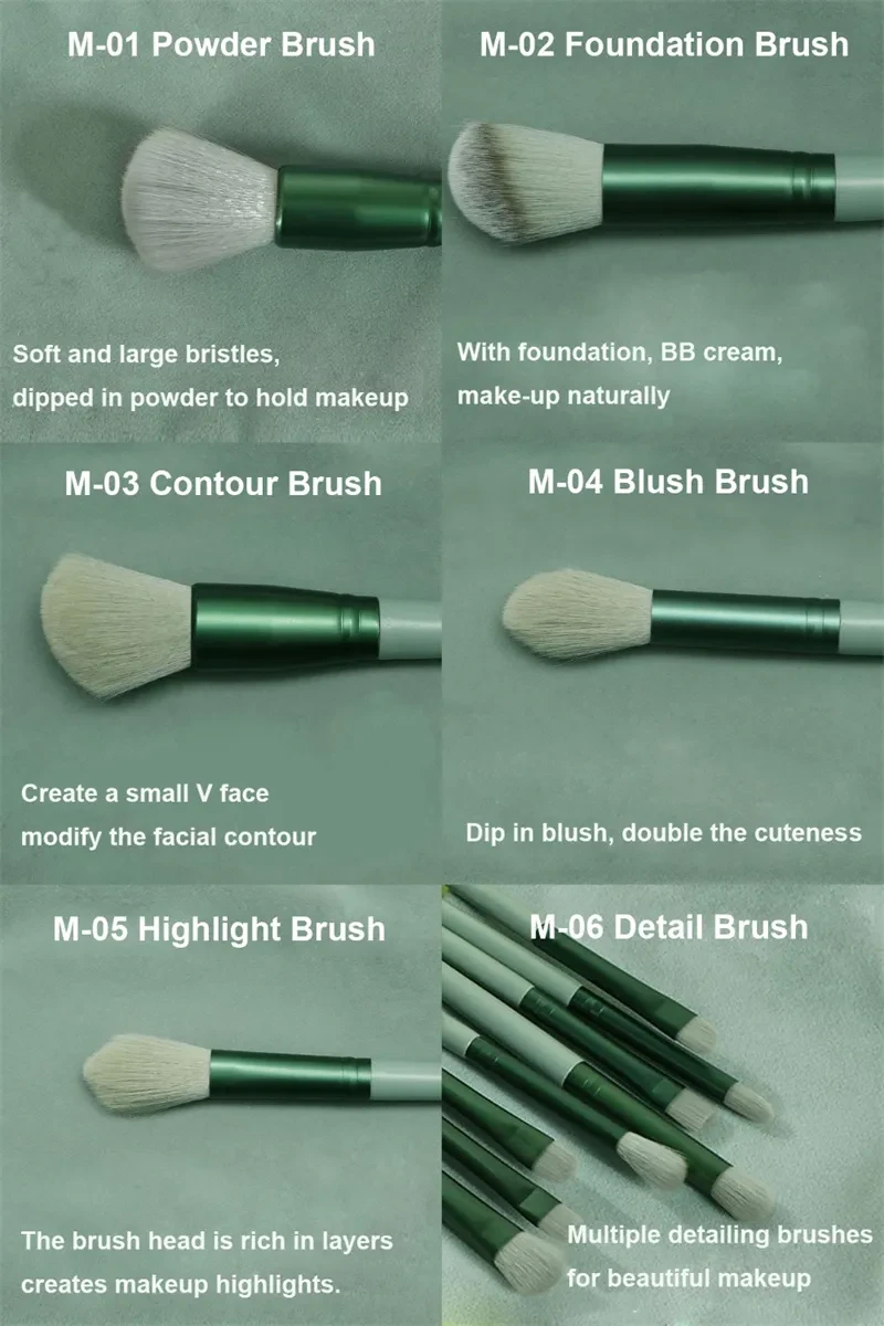 13Pcs Makeup Brush Set