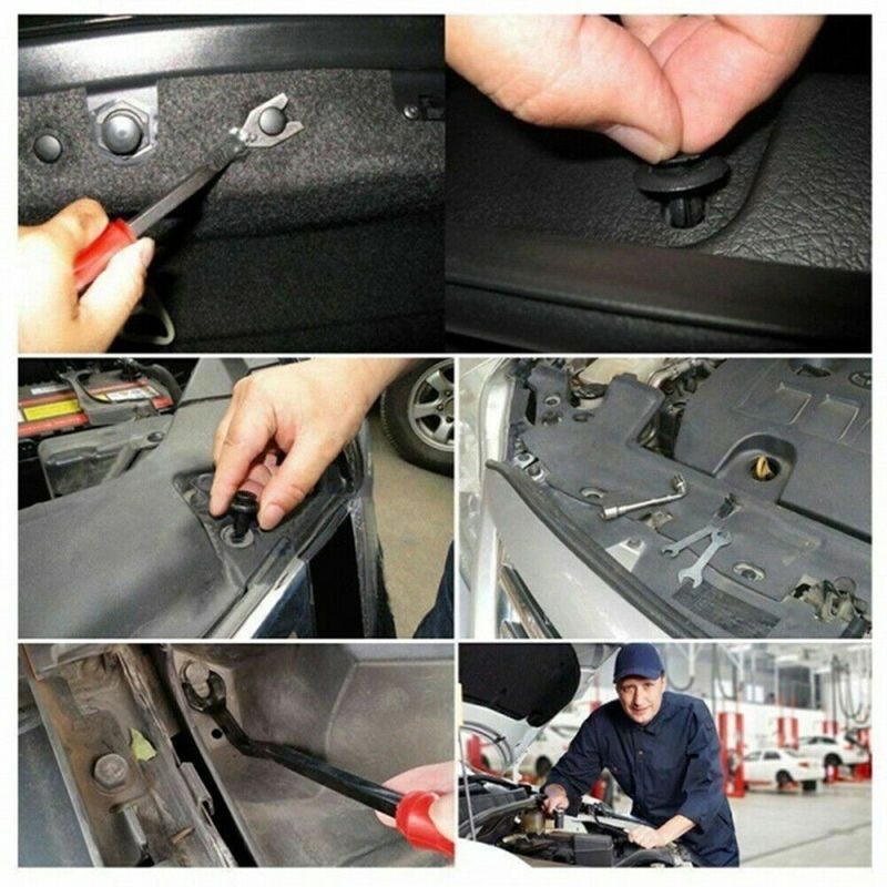 Car Push Retainer Clips Plastic Bumper Rivets Fasteners Kit